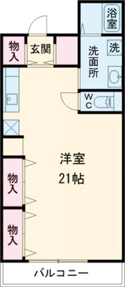 プリムローズII番館の間取り画像