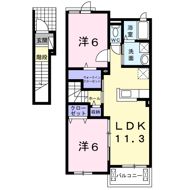 カレントⅠの間取り画像