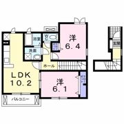 アルカンシェル Aの間取り画像