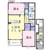 サンプライムの間取り画像