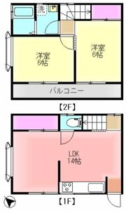 ルーミー成田28号館の間取り画像