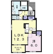 クオーレⅠの間取り画像