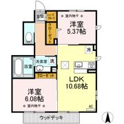 モン・プラージュの間取り画像