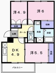 TSコスモスの間取り画像