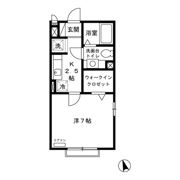 クレール四季彩の丘 参番館の間取り画像