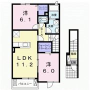 アミティエサード3号館の間取り画像