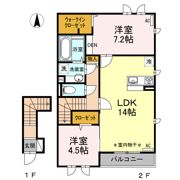 セントフィールドの間取り画像