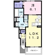 カーサ ラッフィナートの間取り画像