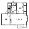 英賀保ハイツ2の間取り画像