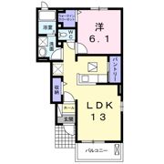 ハーヴェストⅢの間取り画像