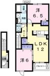 エリタージュAの間取り画像