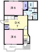 ラベンダーヒルズⅠの間取り画像