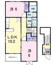 ファミリアⅢの間取り画像