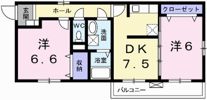 メゾン・ド・カルムの間取り画像