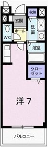 シャルマンビラBの間取り画像