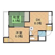 レイクサイドハイツ Bの間取り画像