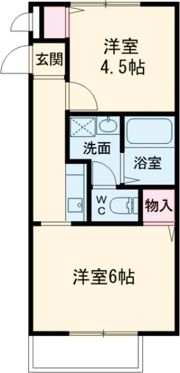 サンライフアイBの間取り画像