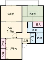 ル・ソレイル明輝の間取り画像