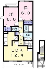 ウィングFの間取り画像