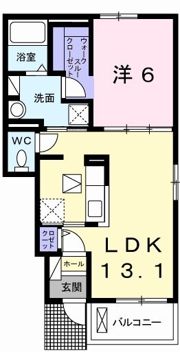 H・Tミニョン姫路の間取り画像