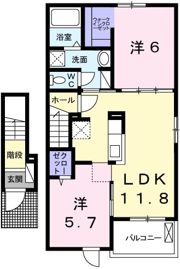 H・Tミニョン姫路の間取り画像