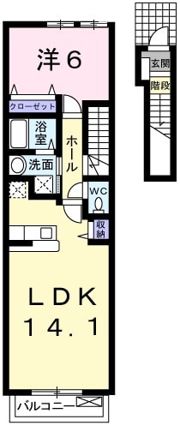 アルカンシエルBの間取り画像