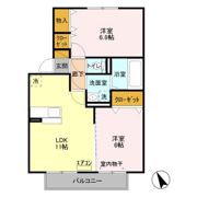 サンセール成田の間取り画像