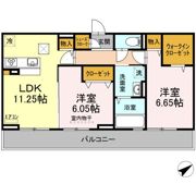 イグレット 1番館の間取り画像