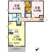 イグレット 1番館の間取り画像