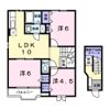 ルミエールⅠの間取り画像