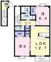 グランドゥールBの間取り画像