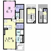 プロスパー7の間取り画像