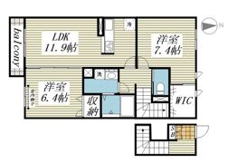 シャルールの間取り画像