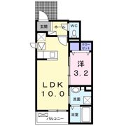 ブルーマウンテンⅠの間取り画像