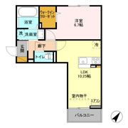 セレブレイト本城の間取り画像