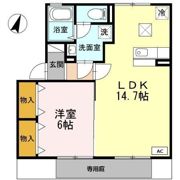 セジュールTOMO B棟の間取り画像