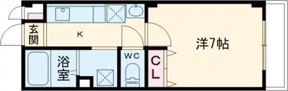 ラフェスタ妻鹿の間取り画像