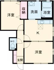 加古川ハイツ峰の間取り画像