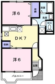 フレンドリー大野の間取り画像
