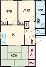 グランヴェルジュ A棟の間取り画像