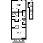 ミルトUOEの間取り画像