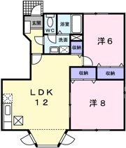 プレッソ夢の間取り画像