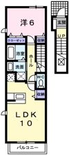 ウエスト ウッド アベニューの間取り画像