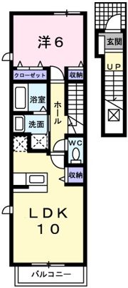 ウエスト ウッド アベニューの間取り画像