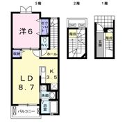 ミルトロイテの間取り画像