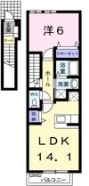 アルカンシエルAの間取り画像