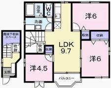 エストノーヴァの間取り画像