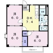 ブルースカイ今宿の間取り画像
