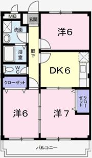アネックスイーストの間取り画像