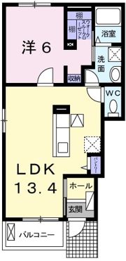 セレーノ・Kの間取り画像